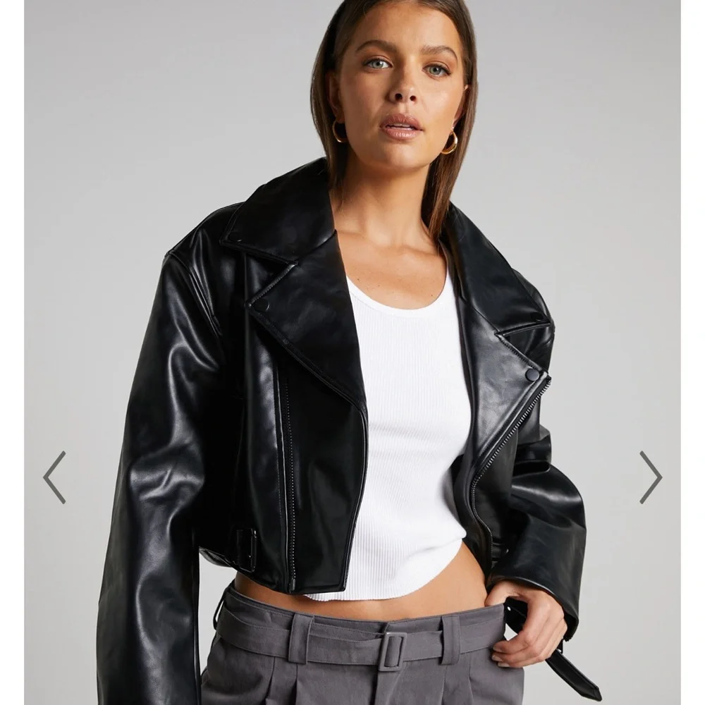 LIONESS - STATEN ISLAND JACKET IN BLACK - Picture 9 of 16